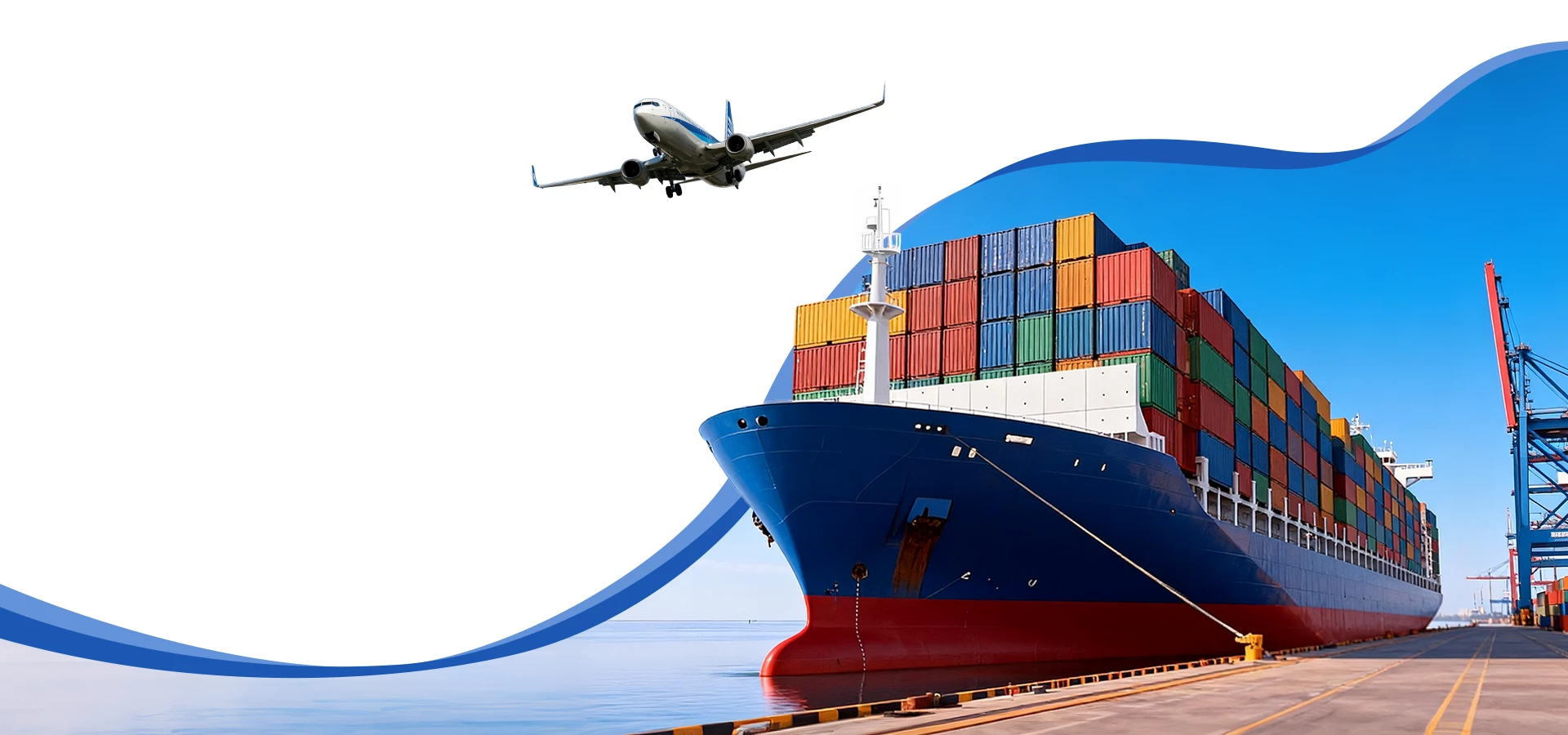 Global shipping,  seamless and worry-free.