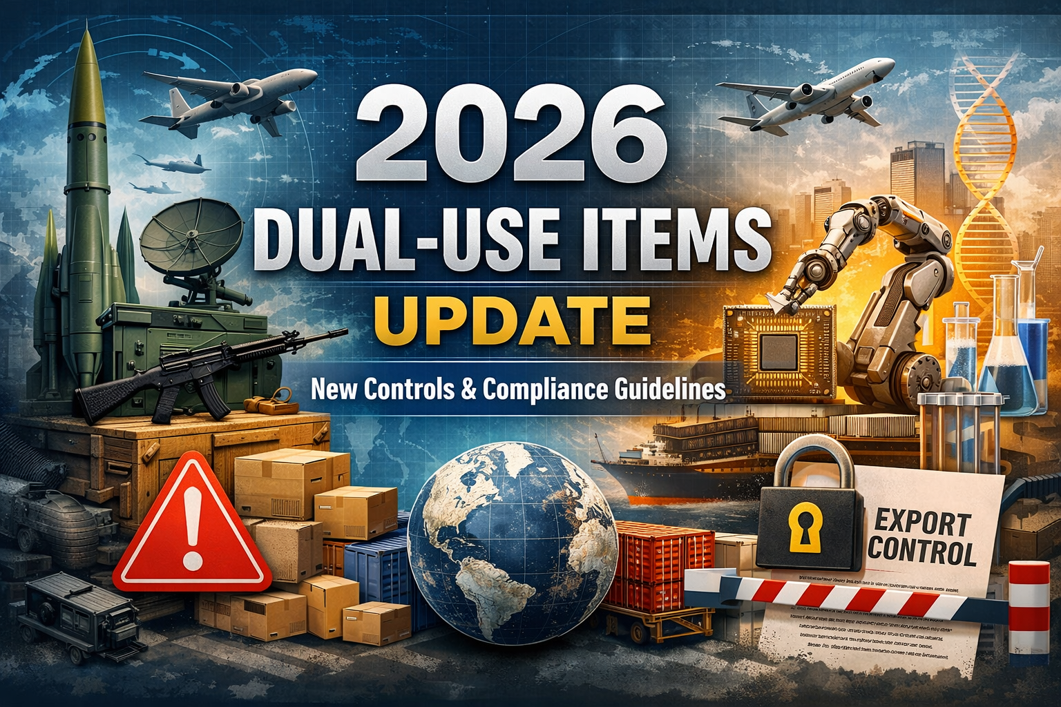 2026 Dual-Use Items List: Major Updates! New Controlled Goods + Compliance Guidelines | Must-Read for Logistics Enterprises