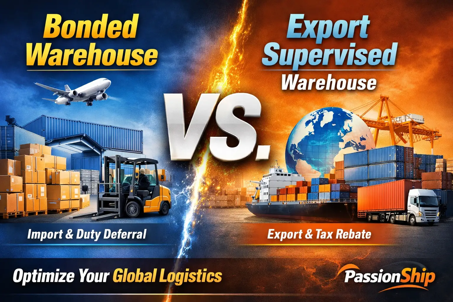 Bonded Warehouse vs. Export Supervised Warehouse: Key Differences Explained