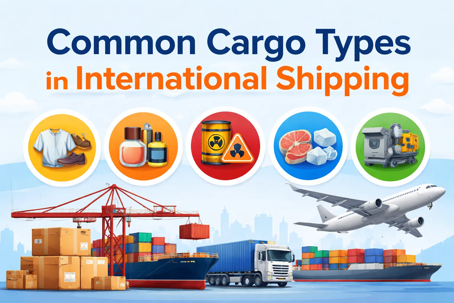 Common Types of Cargo in International Logistics (Essential Guide for Import & Export)