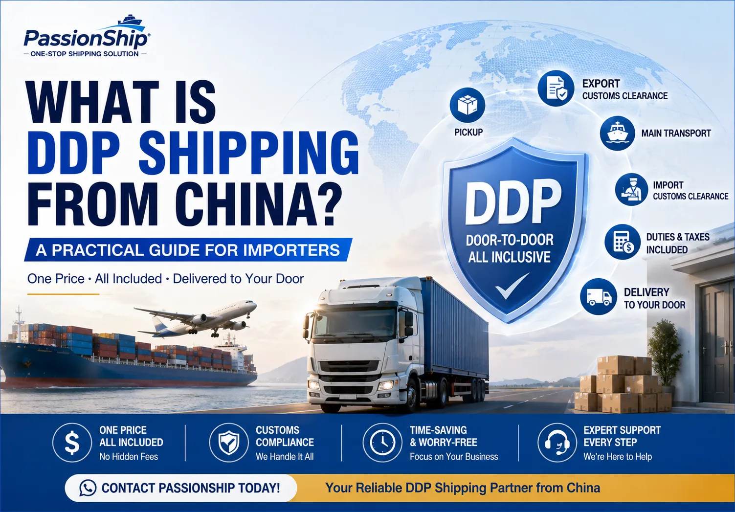 What Is DDP Shipping from China? A Practical Guide for Importers